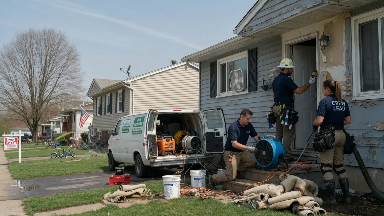 Flood Cleanup in Osterburg, PA near me